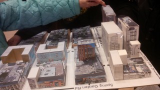Developers plan to stuff the block east of Victoria Park with highrises. HaRMbyDesign has left the pbulic out of the pciture.